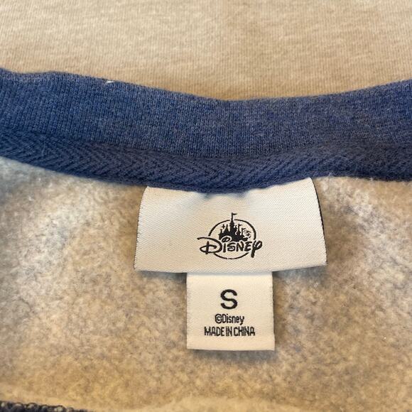Walt Disney World Embroidered Icons Sweatshirt S Small Blue - Picture 3 of 11